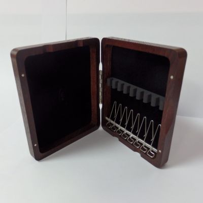 Rohretui Oboe  8er Holz Feder mahag