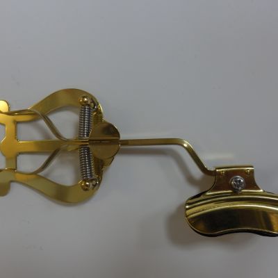 Marschgabel mittlere Lyra Posaune Nickel