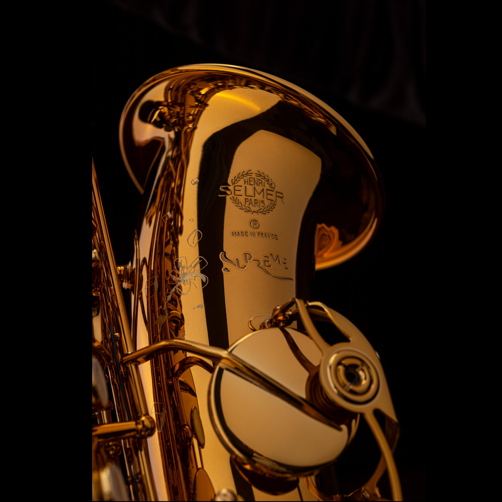 Produktbild Selmer Supreme Alt Saxophon Schallbecher mit Logo