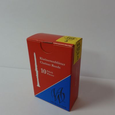 Blätter AW Reeds Nr. 105 B- Kla. Dt 3,0